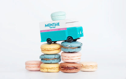 Camionette en Bois Candycar World - Van Macaron Menthe