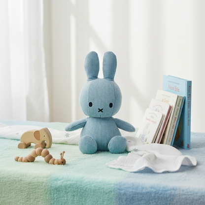 Miffy Light Denim Plush