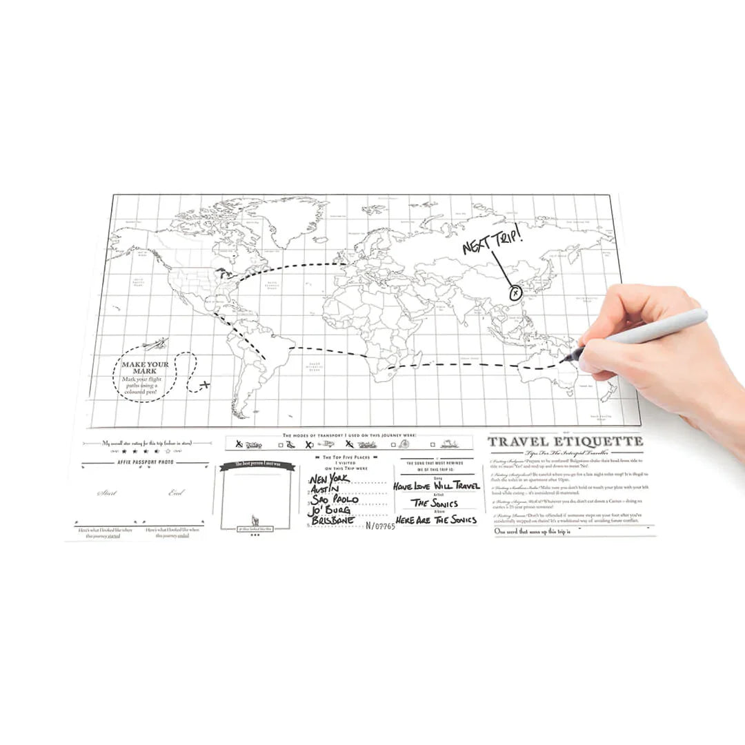 Scratch Map® Original Travel