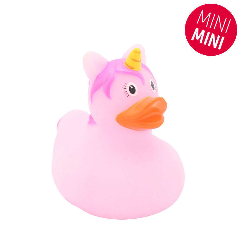 Mini roze eenhoorn eendje