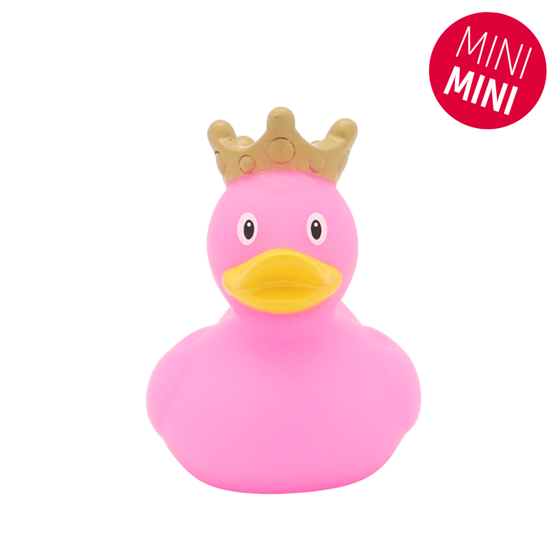 Mini pato rosa corona