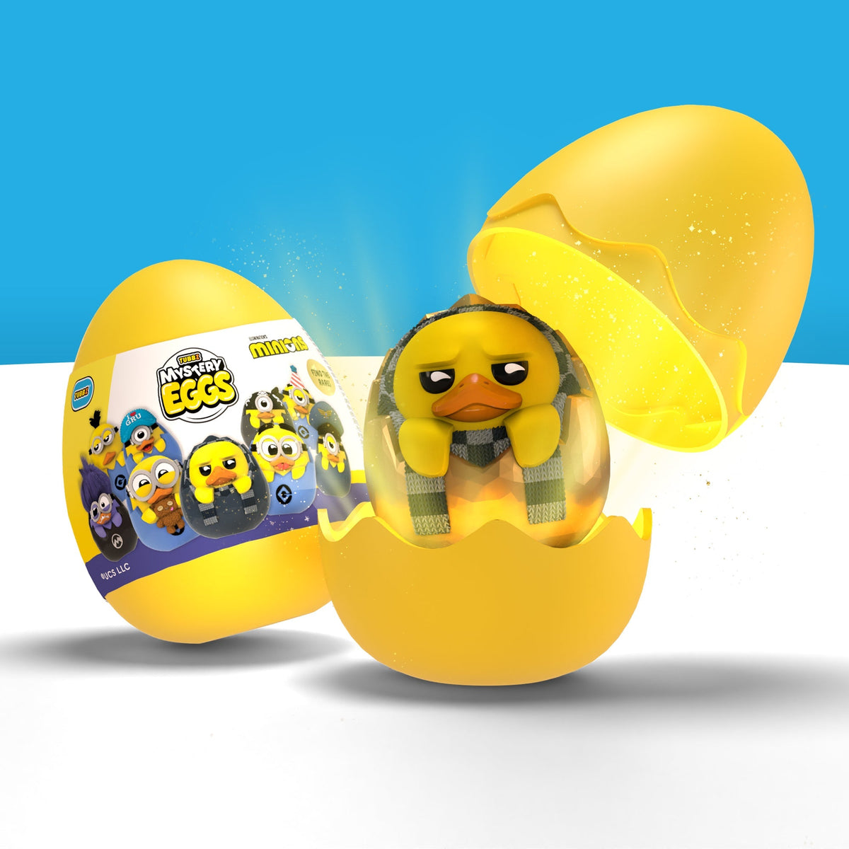 Pack de 12 Canards Minions Mystery Eggs TUBBZ