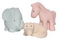 Marshmallow Safari Gift Set – Crocodile, Horse & Elephant