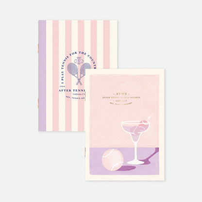 Duo Tennis - Pocket Notebook A6 DUO