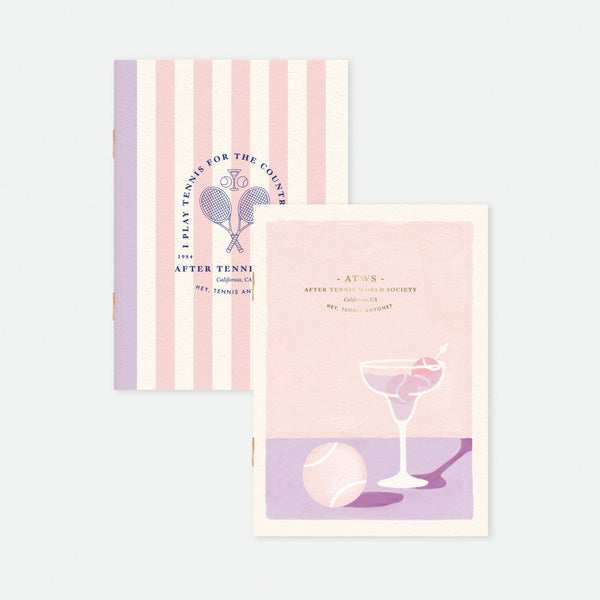 Duo Tennis - Pocket Notebook A6 DUO