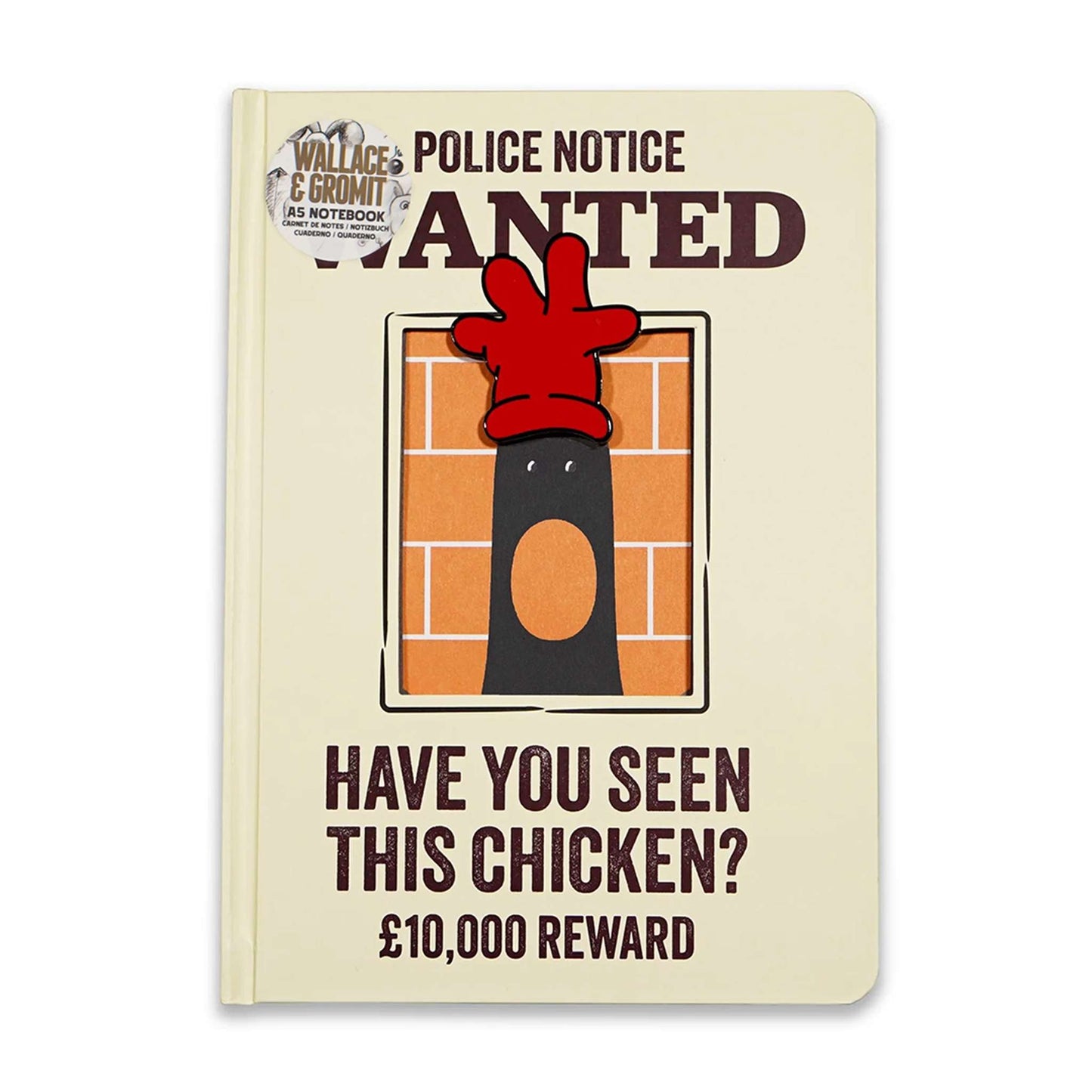Carnet A5 Wallace & Gromit - Feathers
