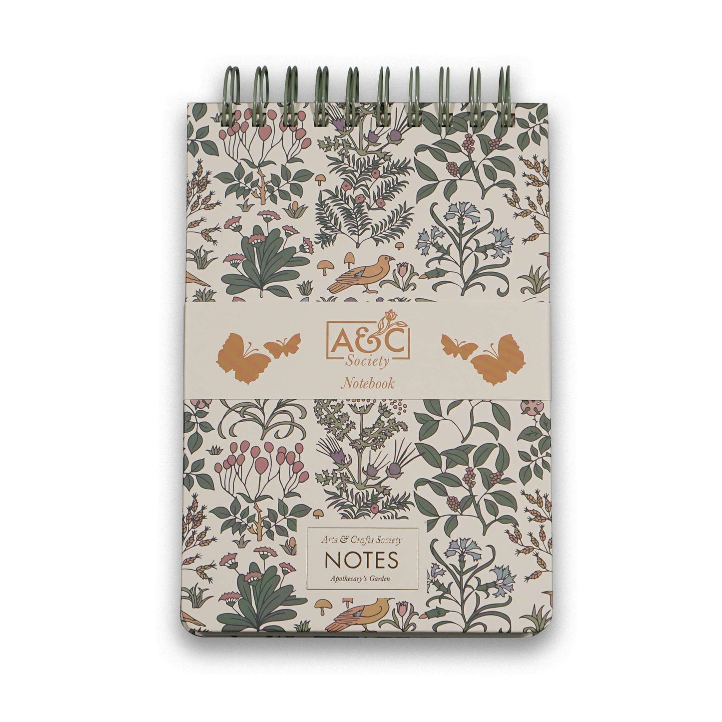 Carnet A5 spirale grand format Apothecary Garden