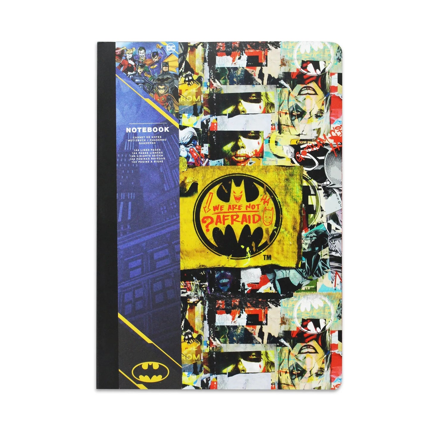 Cuaderno de DC Comics - Villanos de Batman 