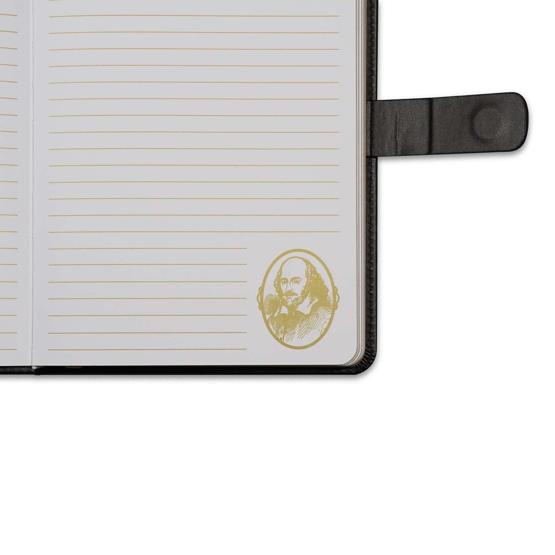 Carnet A5 souple Shakespeare - Le monde est une scène