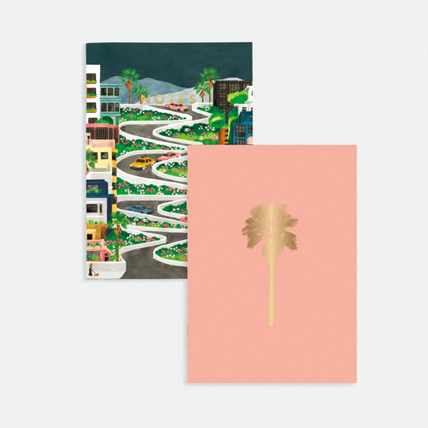 Lombard street - Duo de carnets de Poche A6