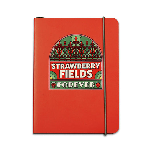 Carnet A6 souple The Beatles - Strawberry Fields