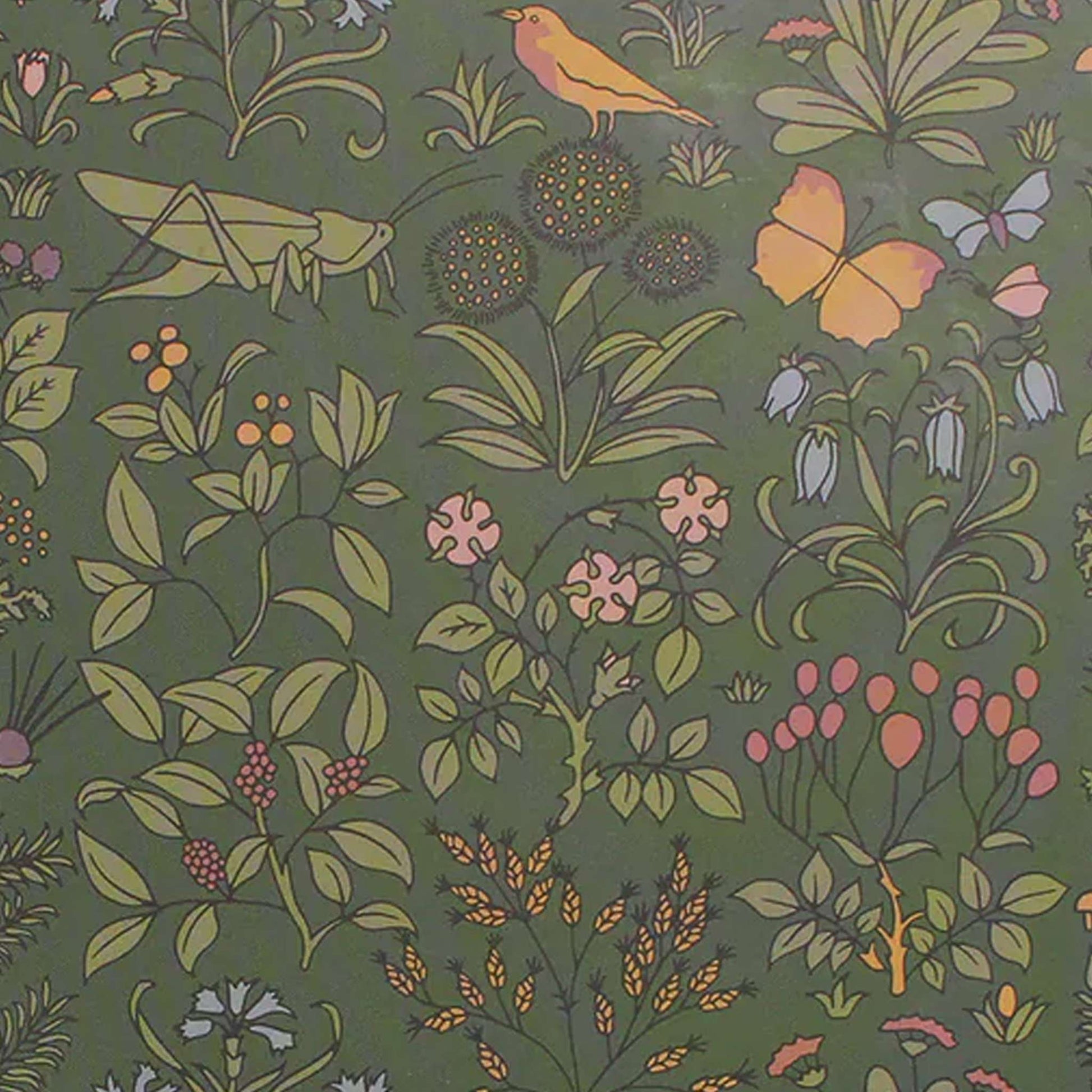Carnet A6 avec stylo Voysey - Apothecary's Garden
