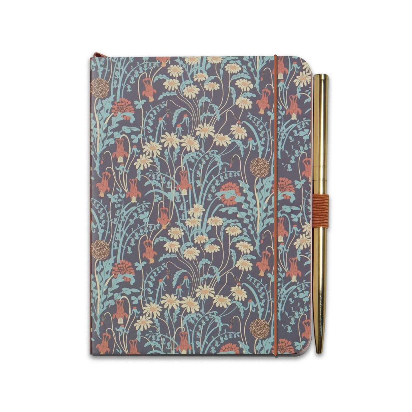 Carnet A6 avec stylo ACS Walter Crane - Meadow Flowers