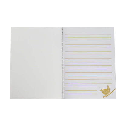 Lot de 2 carnets A6 Kate Heiss - bleu poudré/Mustard