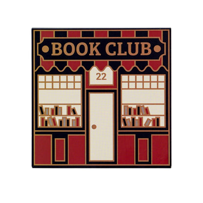 Carnet de poche découpé Pulteney Press - Book Club