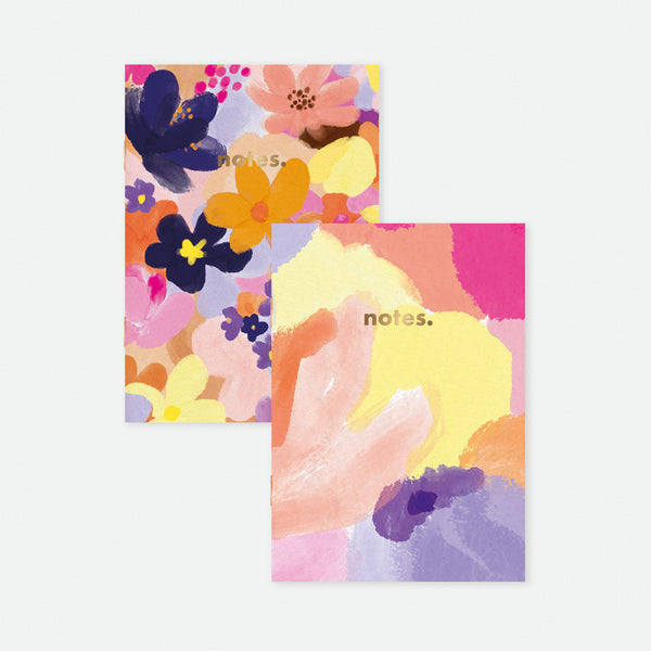 Duo Flower Garden - Pocket Notebook A6 DUO