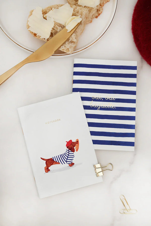 Duo Oui Baguette - Pocket Notebook A6 DUO