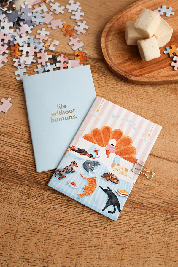 Duo Without Humans - Pocket Notebook A6 DUO