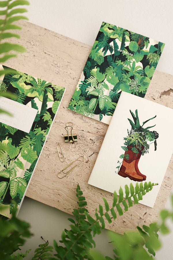 Duo Gardening Boots - Pocket Notebook A6 DUO
