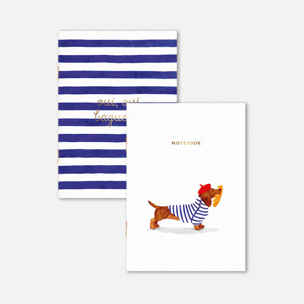 Duo Oui Baguette - Pocket Notebook A6 DUO