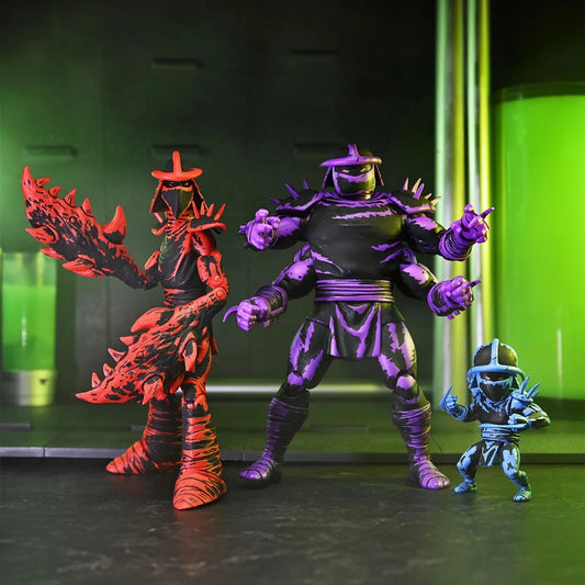 teenage mutant ninja turtles mirage comics 7 scale action figure shredder clones box set neca