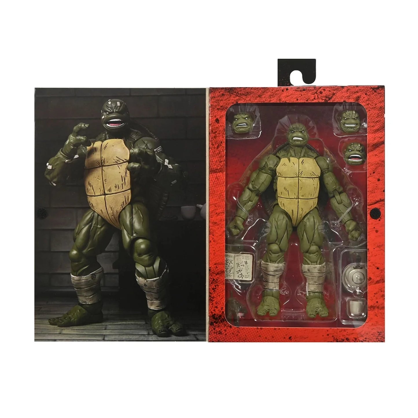 teenage mutant ninja turtles the last ronin 7 scale action figure battle damaged ronin neca