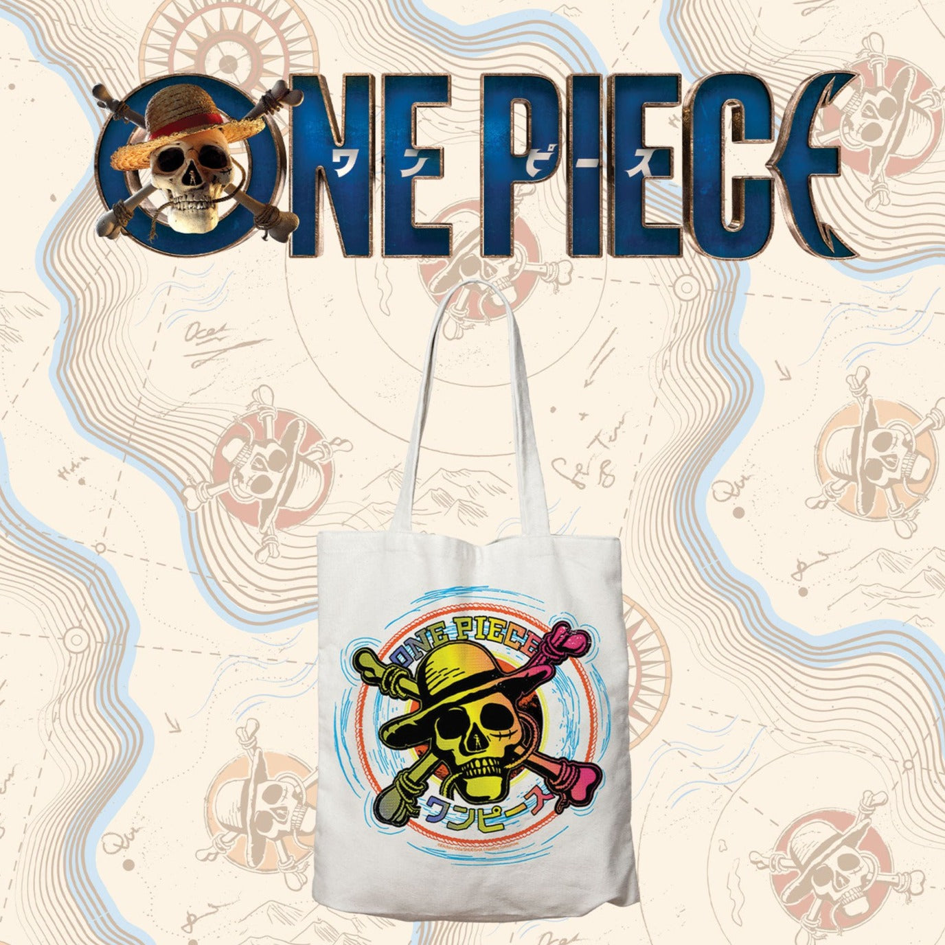 One Piece draagtas - Jolly Roger 