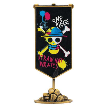 Objet collector One Piece - Straw Hat Pirates Metal Banner