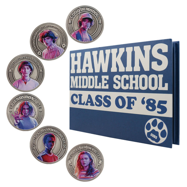 Objet collector Stranger Things - Yearbook Coin Album