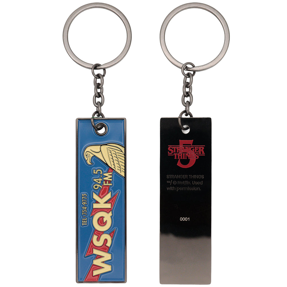 Porte-clés Stranger Things - The Squawk WSQK