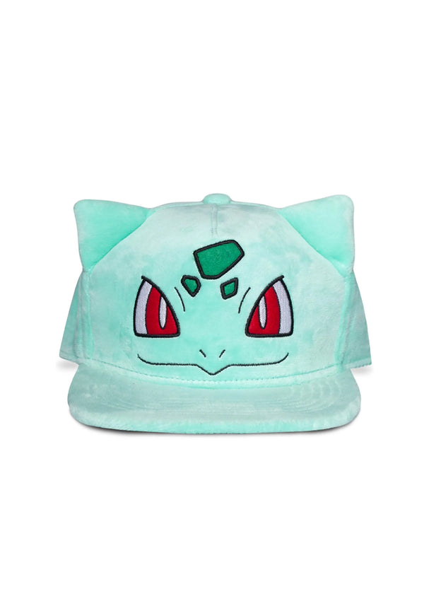 Cappellino snapback in peluche Pokémon - Bulbasaur