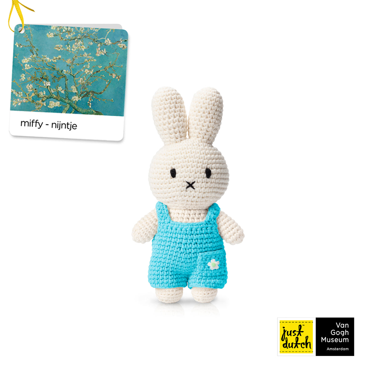 Miffy Plüsch – Mandelblüten-Latzhose