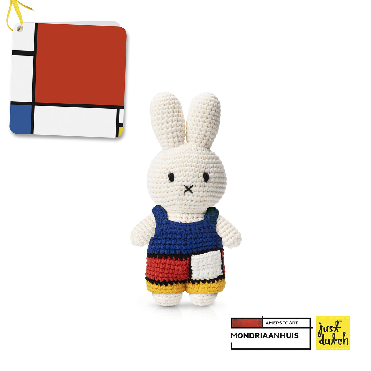 Miffy Plush toy – Multicolored overalls