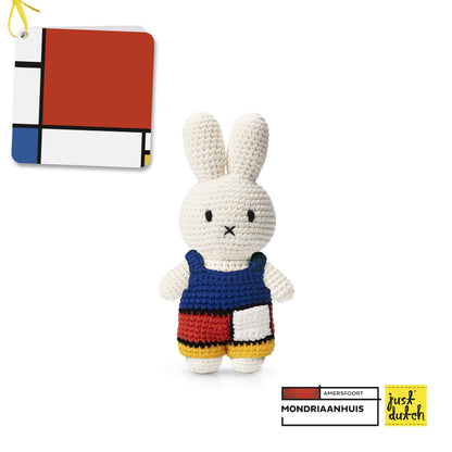 Miffy Plush toy – Multicolored overalls