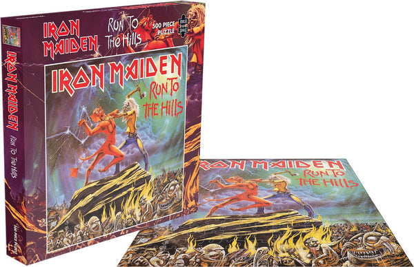 Rompecabezas de Iron Maiden: corre hacia las colinas
