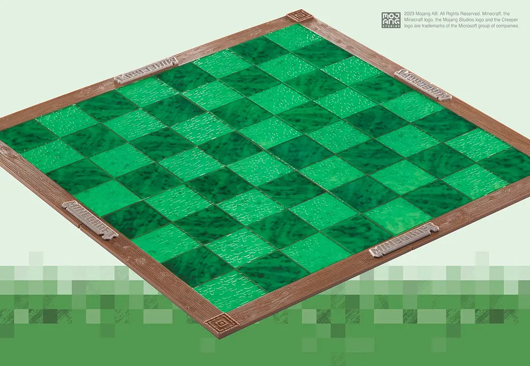 jeu d echecs heros de la surface vs monstres minecraft noble collection