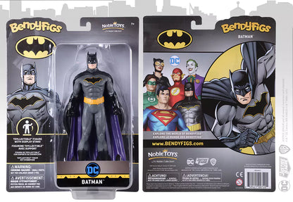 bendyfigs dc comics batman noble collection