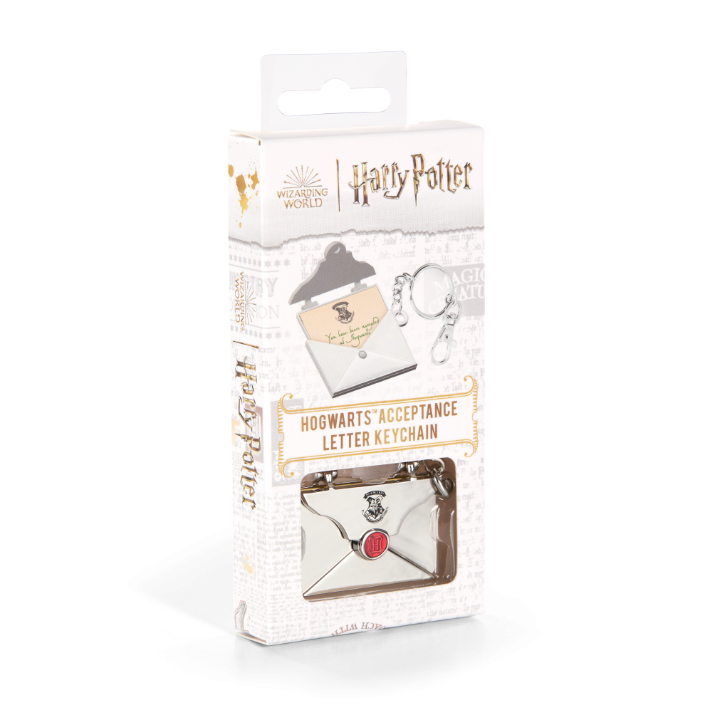 Porte-clés Harry Potter - Lettre d’acceptation Poudlard