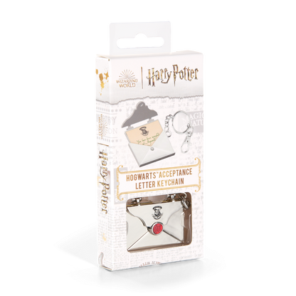 Porte-clés Harry Potter - Lettre d’acceptation Poudlard