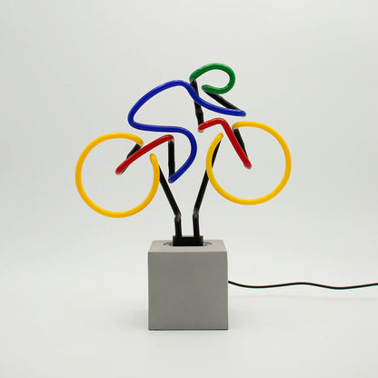 lampe neon cycliste locomocean