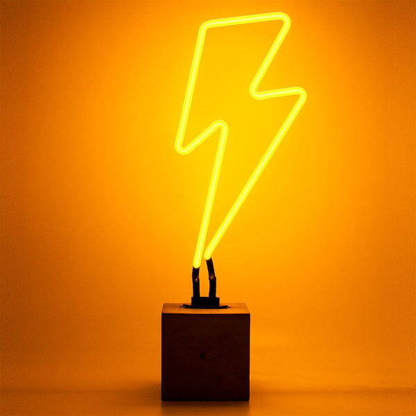 Replacement Glass (GLASS ONLY) - Neon 'Lightning' Sign