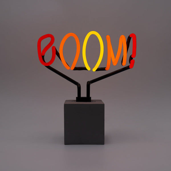 Replacement Glass (GLASS ONLY) - Neon 'Boom' Sign
