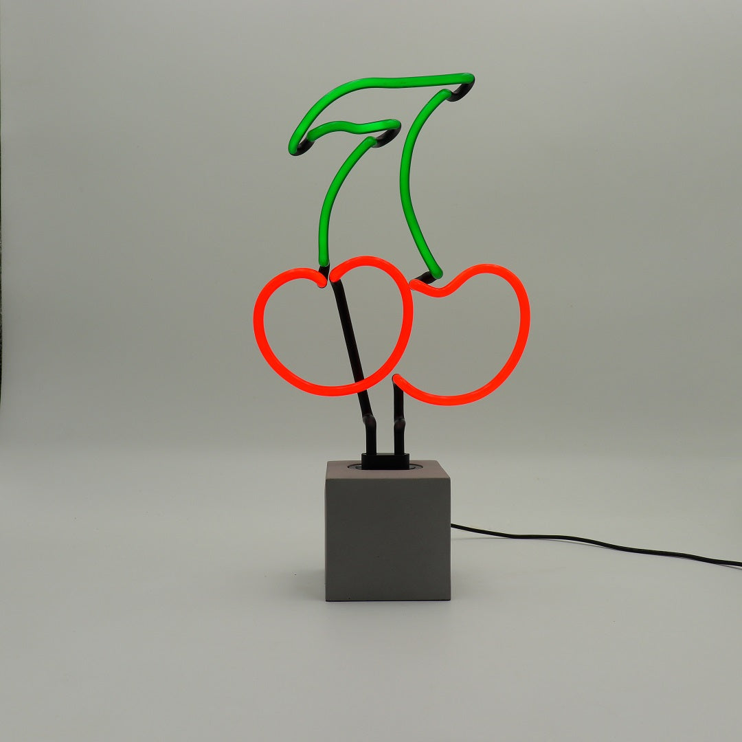 Panneau Néon "Cherry