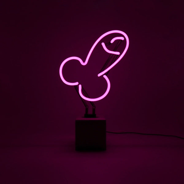 Panneau néon "Dick