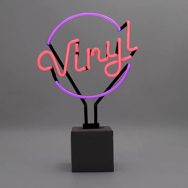 Lampe Néon Vinyl Violet