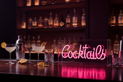 Néon COCKTAILS Rose