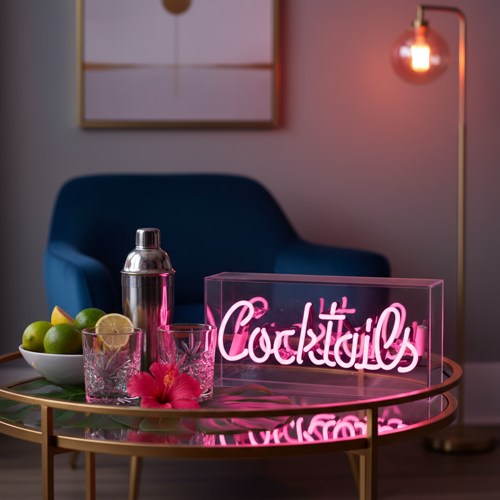 Néon COCKTAILS Rose