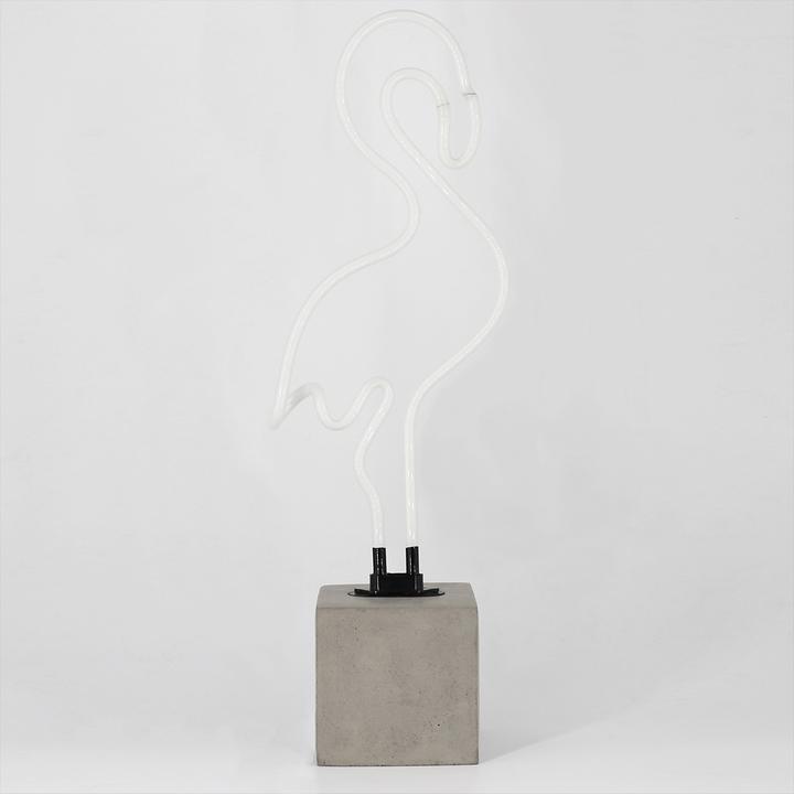 Lampe Néon Flamant Rose