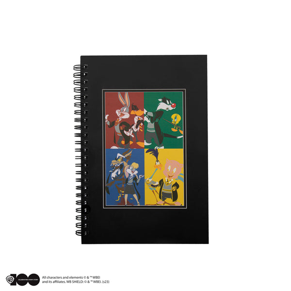 Carnet Les maisons Poudlard des Looney Tunes