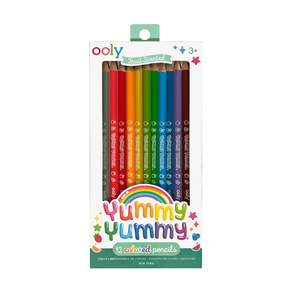 Yummy Yummy Fruit Scented Colored Pencils – Set of 12